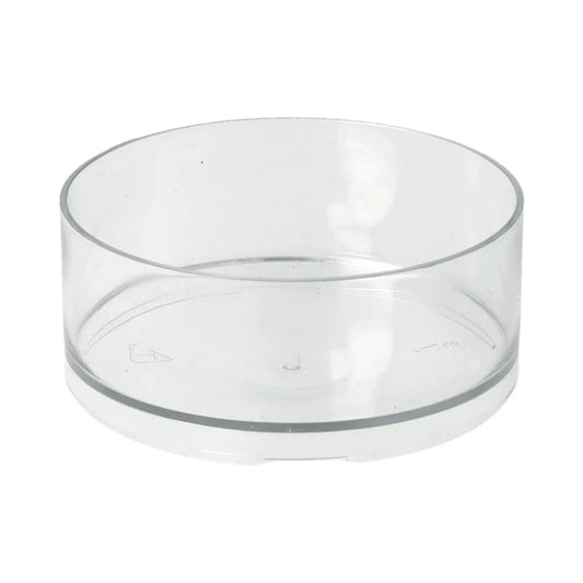 Maxi Plastic Tealight Cups (Clear)